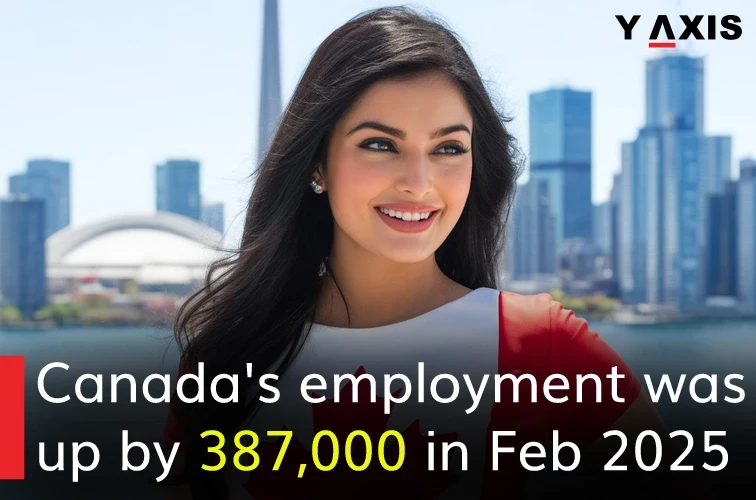 Canada's employment was up by 387,000